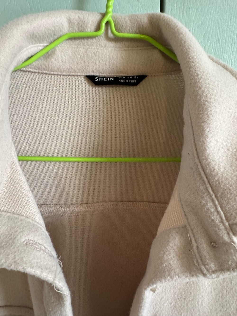 SHEIN Cream Utility Jacket - Picture 2 of 4